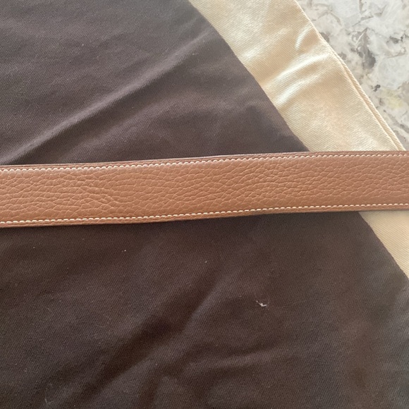 hermés black and brown leather reversible main image 11